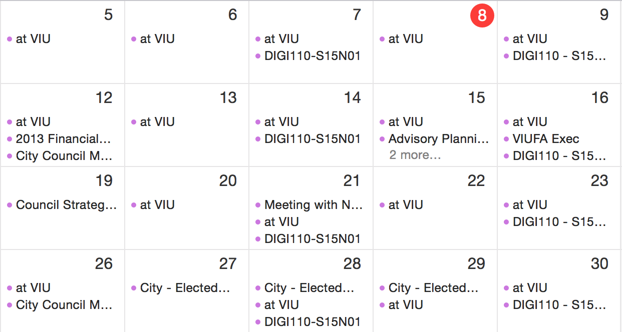 and this is just the official stuff so far. :)